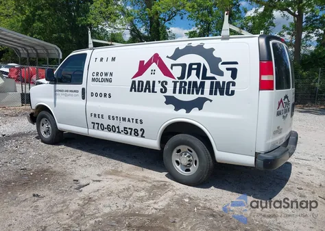 2015 Chevrolet Express 2500 Work Van from USA, damaged, VIN 1GCWGFFF8F1103870